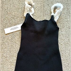 JONATHAN SIMKHAI
Genevieve Chain-Embellished Tank Top